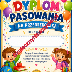 Dyplom pasowania na przedszkolaka – do druku PDF (13)