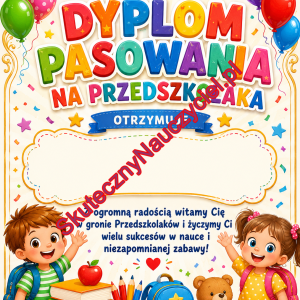 Dyplom pasowania na przedszkolaka – do druku PDF (28)