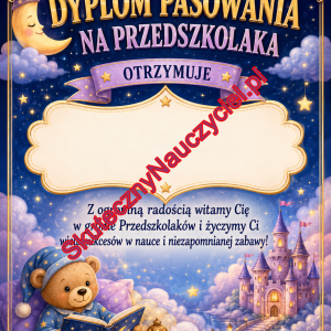 Dyplom pasowania na przedszkolaka – do druku PDF (30)