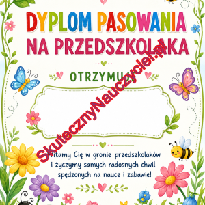 Dyplom pasowania na przedszkolaka – do druku PDF (5)