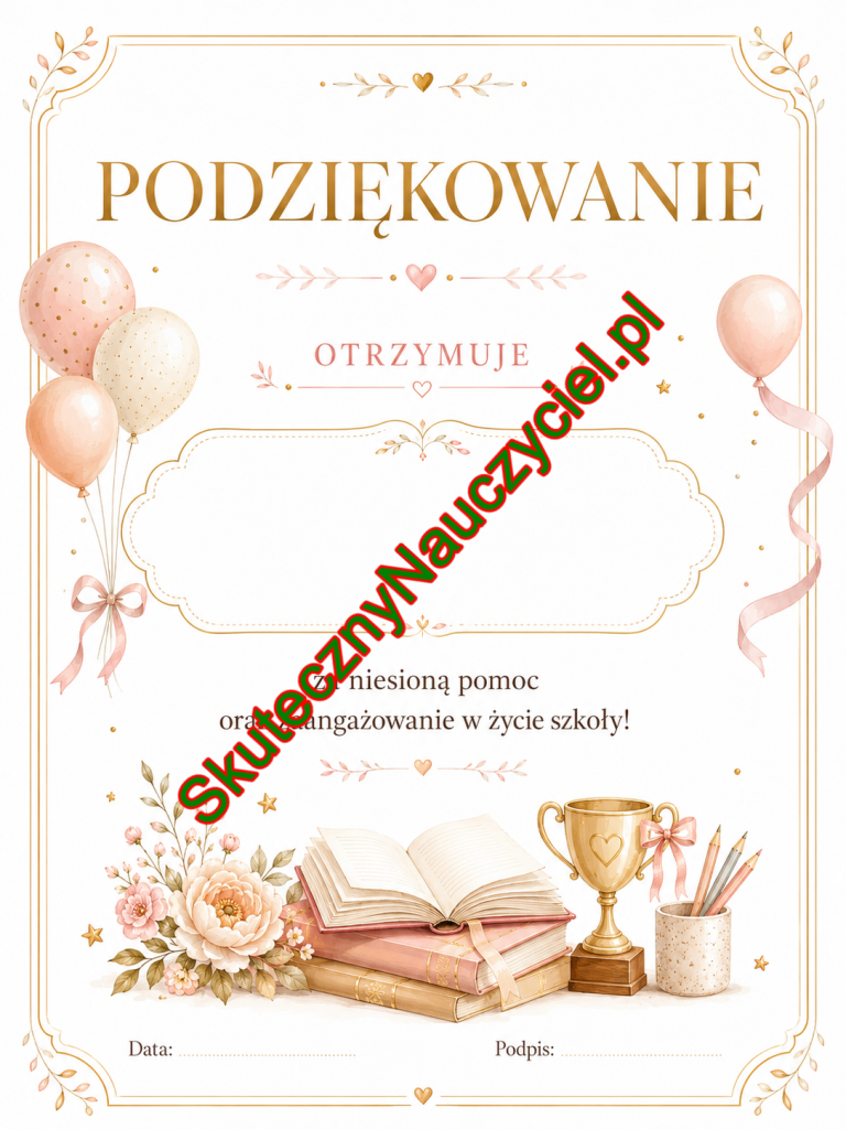 Dyplom - podziękowanie dla rodziców za współpracę – PDF do druku (23)