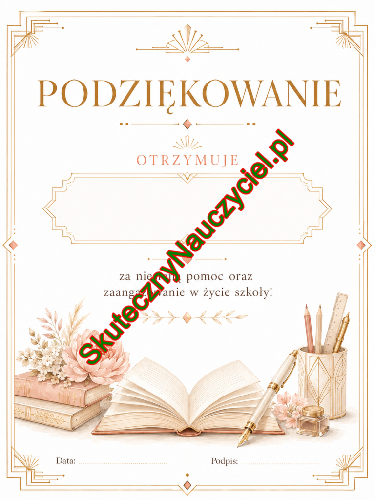 Dyplom - podziękowanie dla rodziców za współpracę – PDF do druku (25)