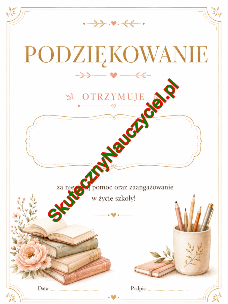Dyplom - podziękowanie dla rodziców za współpracę – PDF do druku (27)