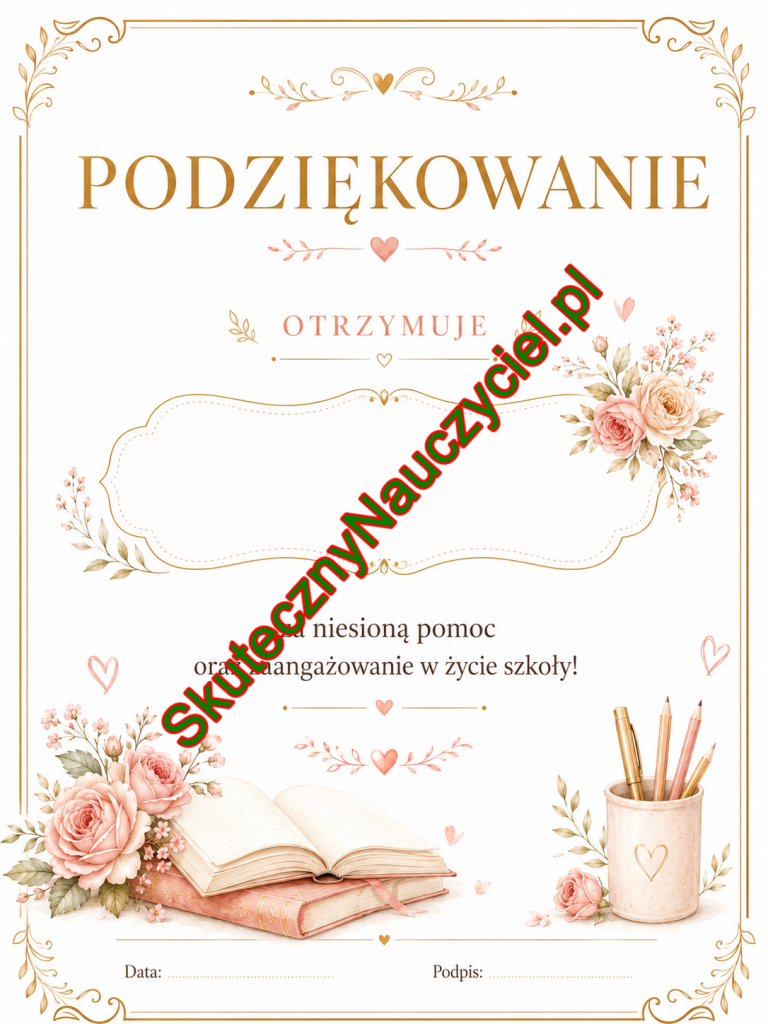 Dyplom - podziękowanie dla rodziców za współpracę – PDF do druku (28)
