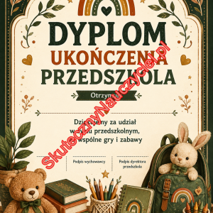 Dyplom ukończenia Przedszkola – PDF do druku (18)