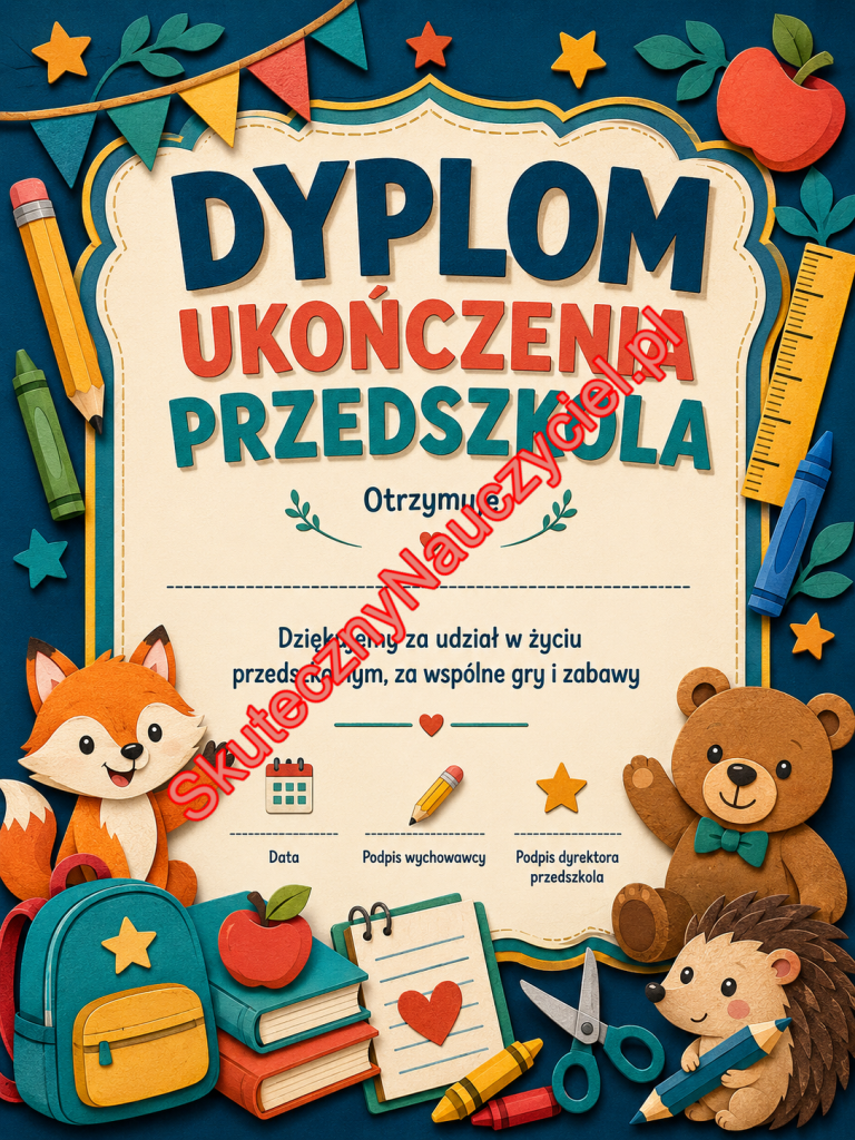 Dyplom ukończenia Przedszkola – PDF do druku (19)