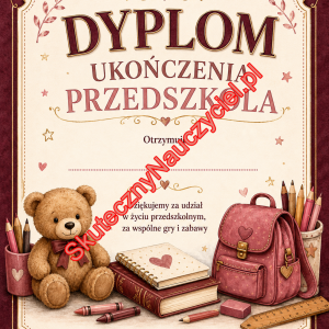 Dyplom ukończenia Przedszkola – PDF do druku (2)