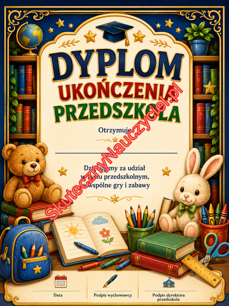 Dyplom ukończenia Przedszkola – PDF do druku (20)
