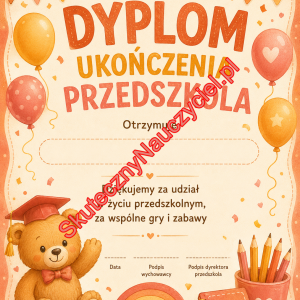 Dyplom ukończenia Przedszkola – PDF do druku (25)