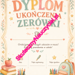 Dyplom ukończenia Zerówki – PDF do druku (1)