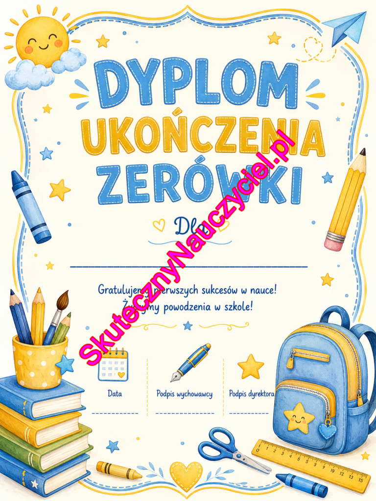 Dyplom ukończenia Zerówki – PDF do druku (14)