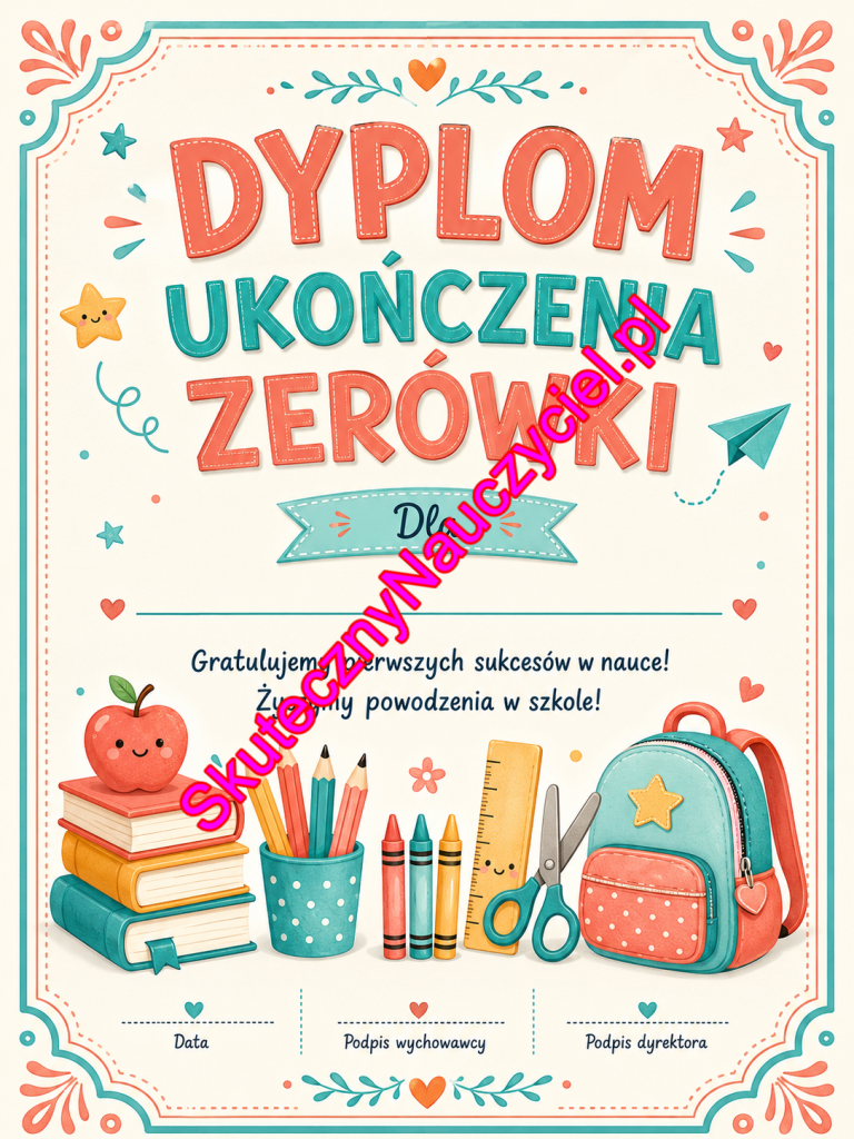 Dyplom ukończenia Zerówki – PDF do druku (15)