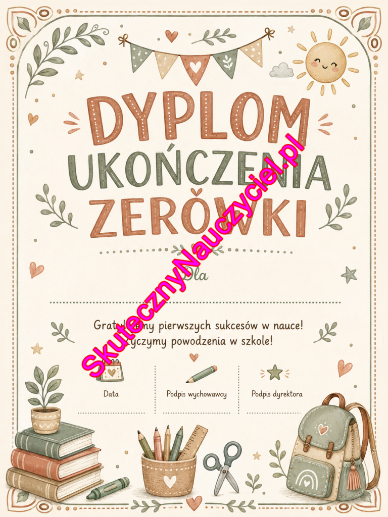 Dyplom ukończenia Zerówki – PDF do druku (16)