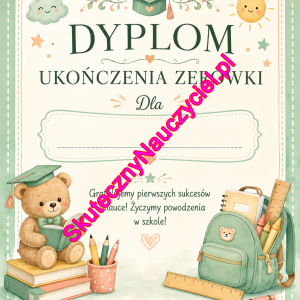Dyplom ukończenia Zerówki – PDF do druku (2)