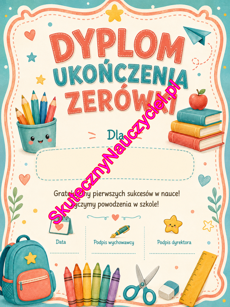 Dyplom ukończenia Zerówki – PDF do druku (5)