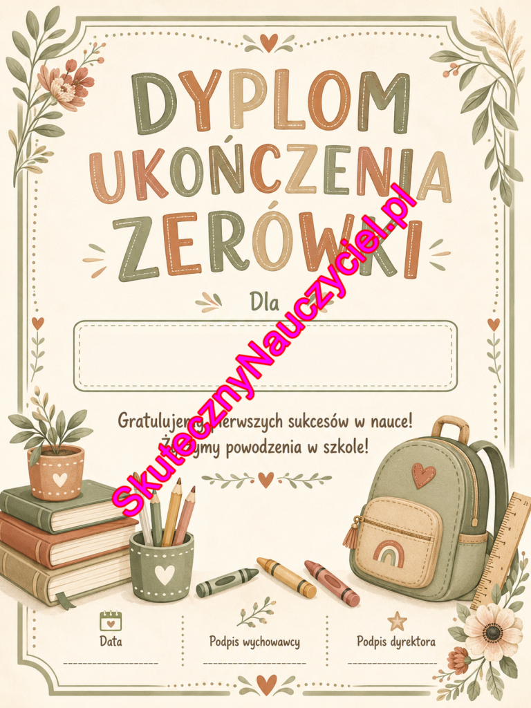 Dyplom ukończenia Zerówki – PDF do druku (6)