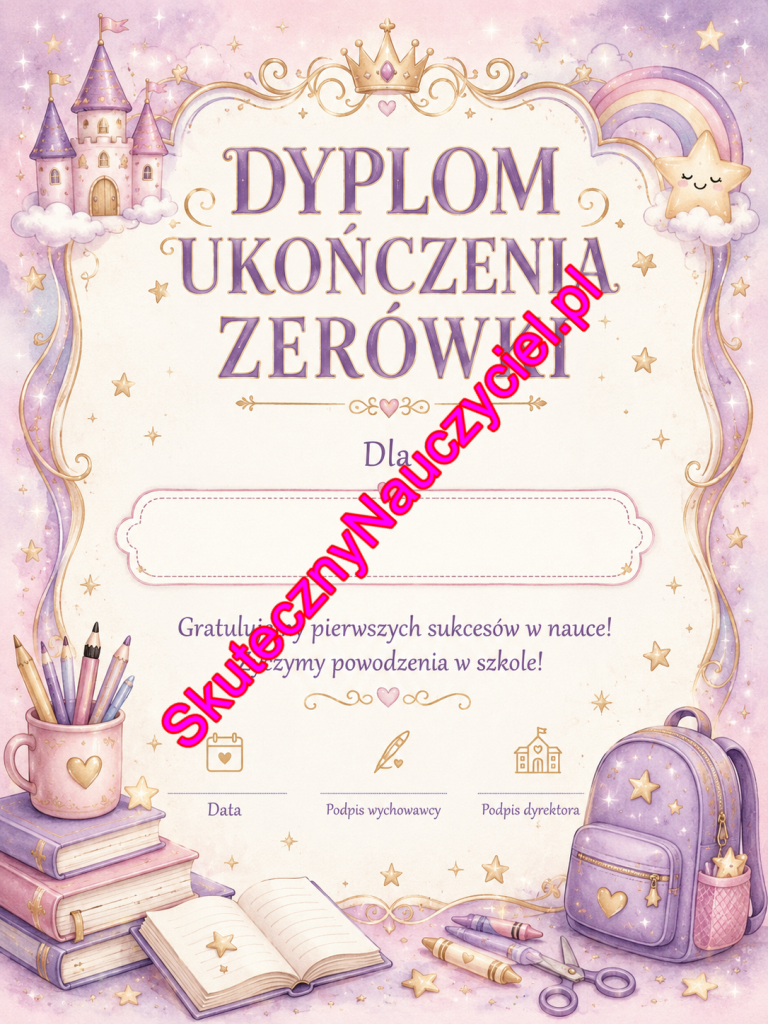 Dyplom ukończenia Zerówki – PDF do druku (7)