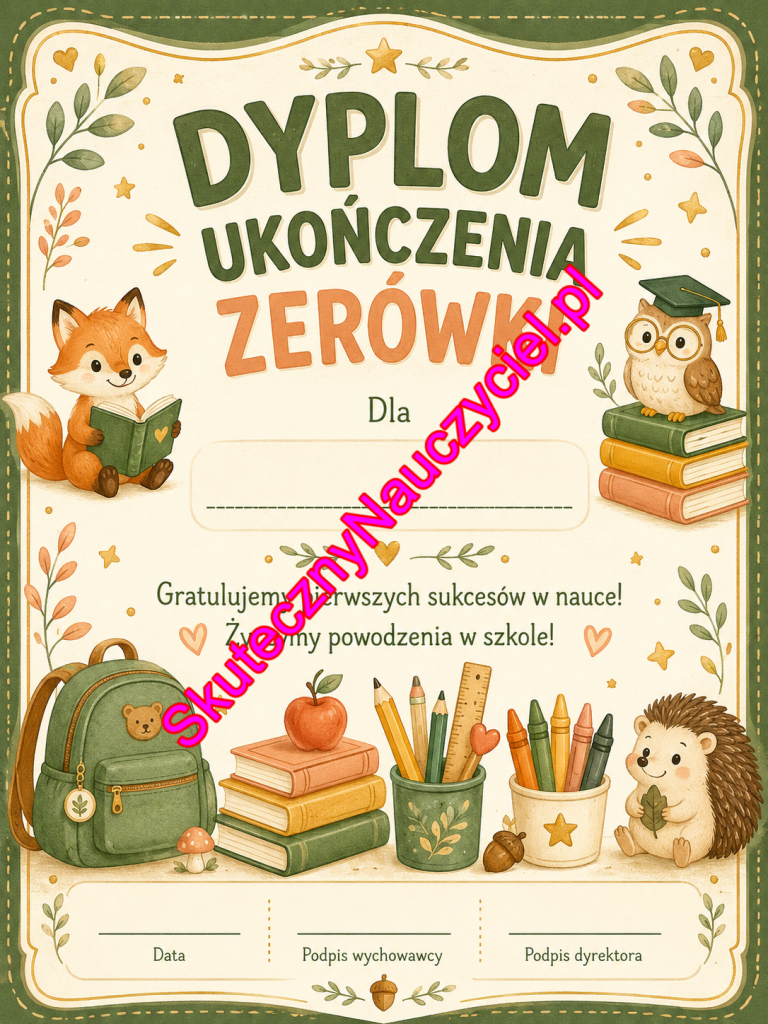 Dyplom ukończenia Zerówki – PDF do druku (8)
