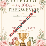Dyplom za 100% frekwencję – do druku PDF (30)