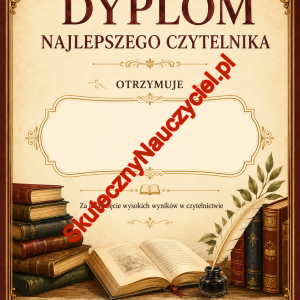 Dyplomy dla najlepszego czytelnika – PDF do druku (13)