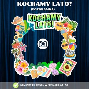 FOTORAMKA Kochamy Lato! – PDF do druku (2)
