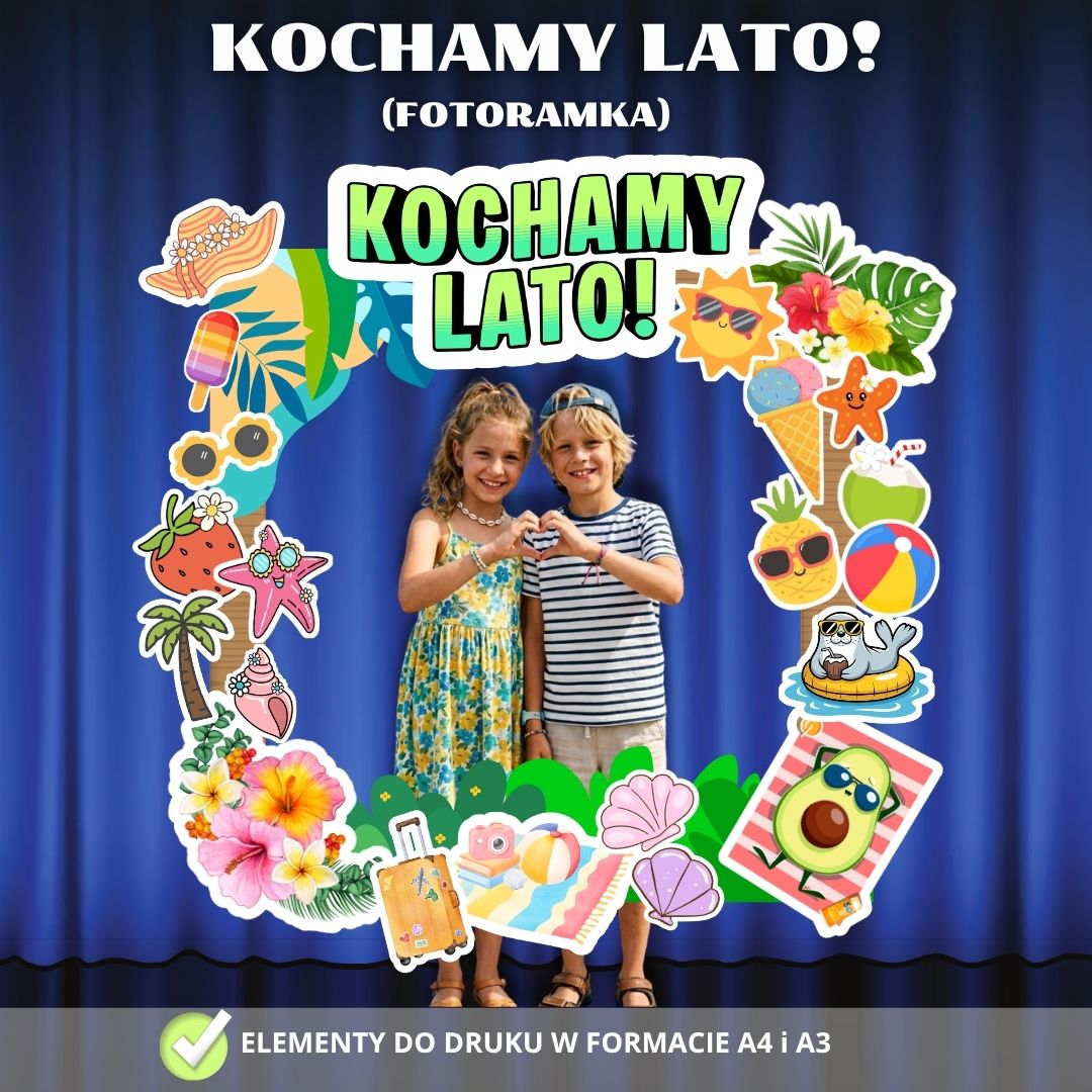 FOTORAMKA Kochamy Lato! – PDF do druku (4)