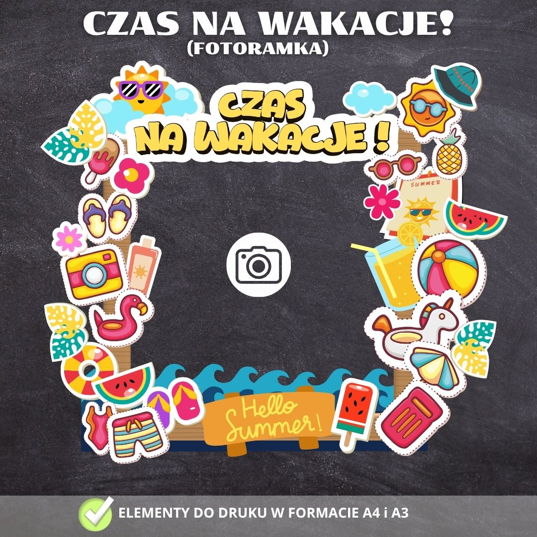 FOTORAMKA Witamy Wakacje! – PDF do druku (1)