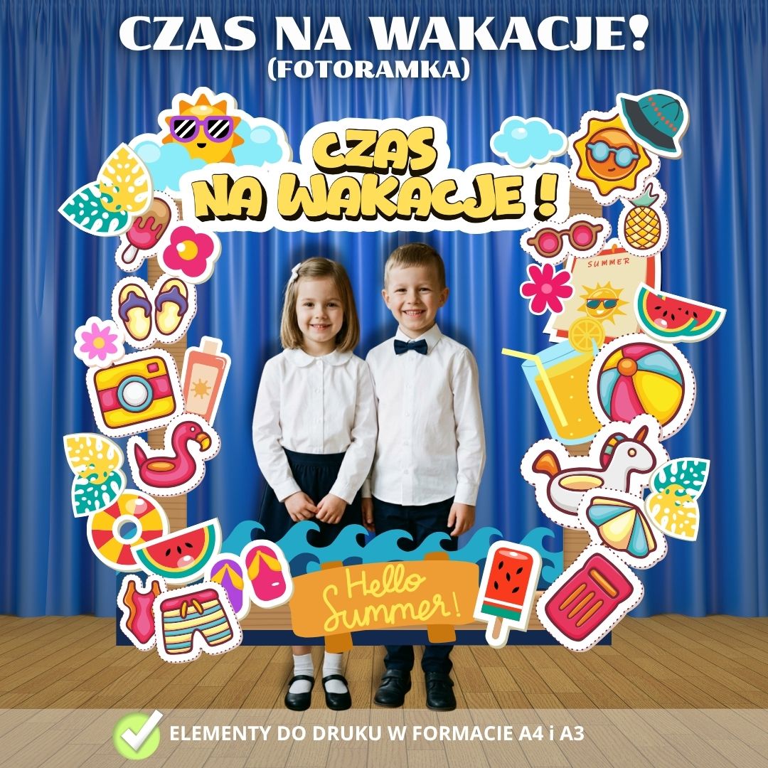 FOTORAMKA Witamy Wakacje! – PDF do druku (3)