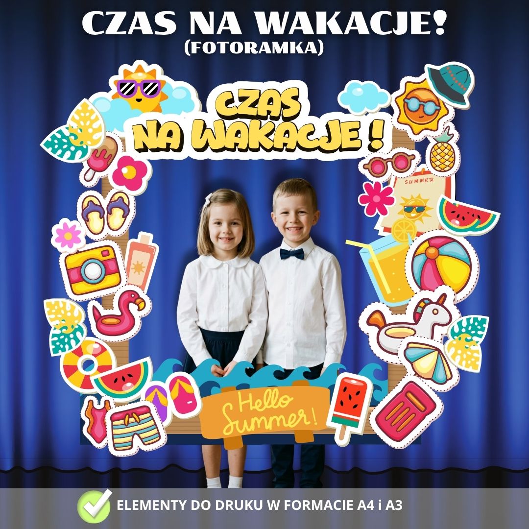 FOTORAMKA Witamy Wakacje! – PDF do druku (4)