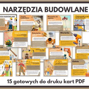 Narzędzia budowlane – gazetka szkolna – prezentacja PDF