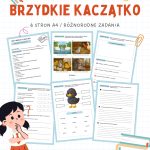 Sprawdzian Brzydkie kaczątko – 6 stron A4 (PDF)