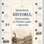 Sprawdzian z HISTORII PDF (klasa 7 dział 4) – Ziemie polskie po Wiośnie Ludów + odpowiedzi