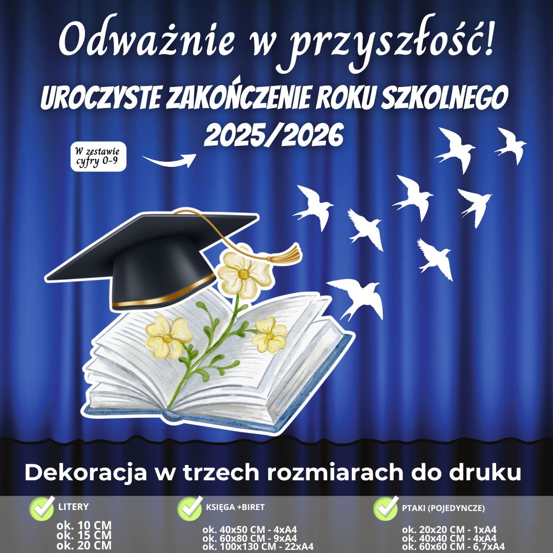 dekoracja-na-zakonczenie-roku-szkolnego-pdf-do-druku-biret-i-ptaki (1)