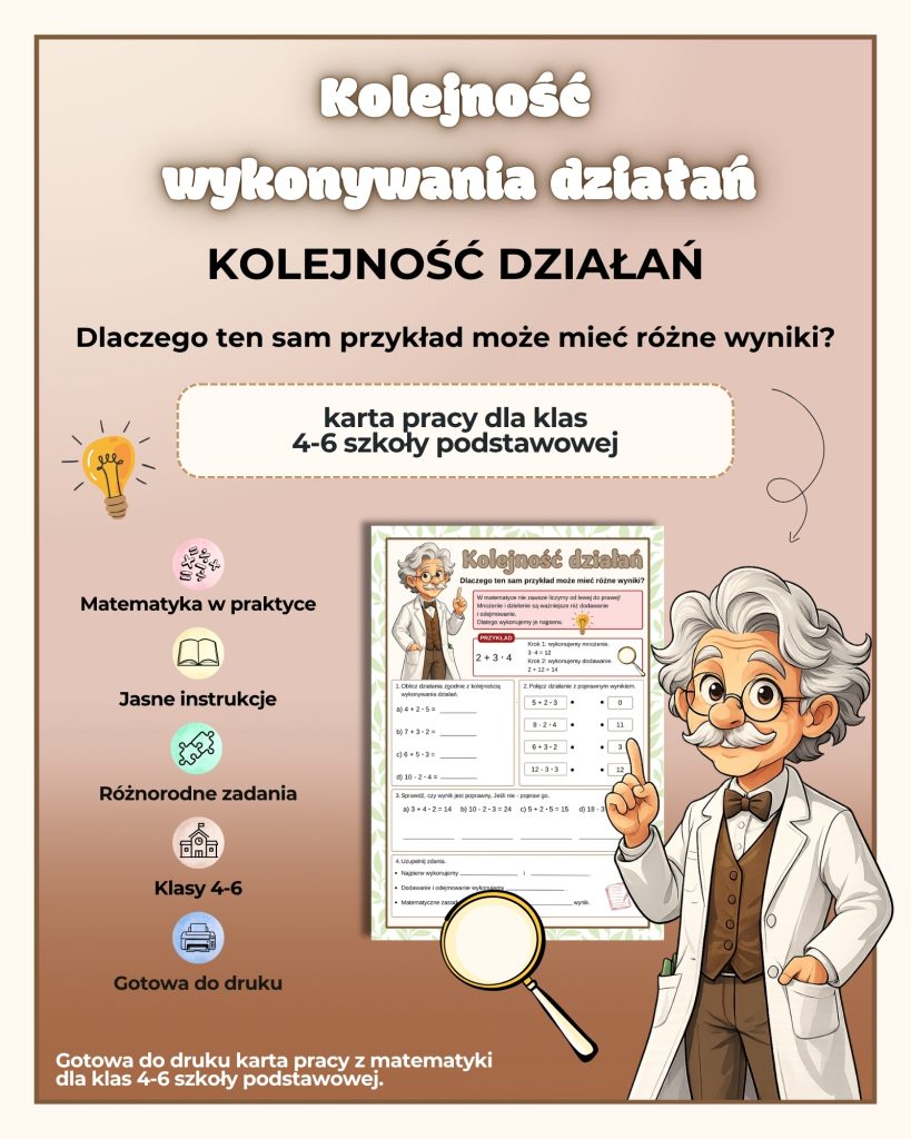 Kolejno Wykonywania Dzia a Kolejno Dzia a Karta Pracy PDF 