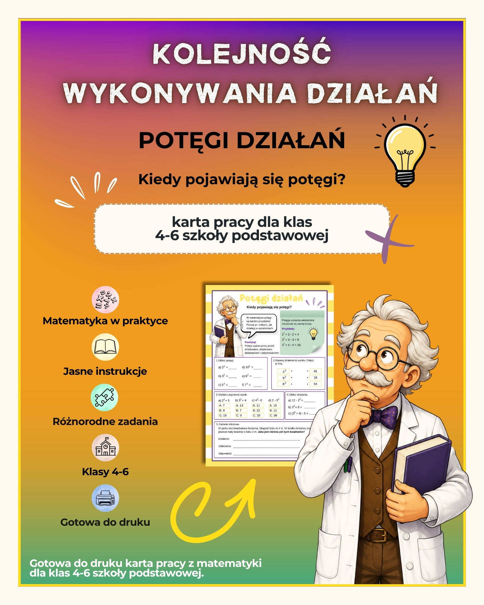Kolejno Wykonywania Dzia a Pot gi Dzia a Karta Pracy PDF Do 
