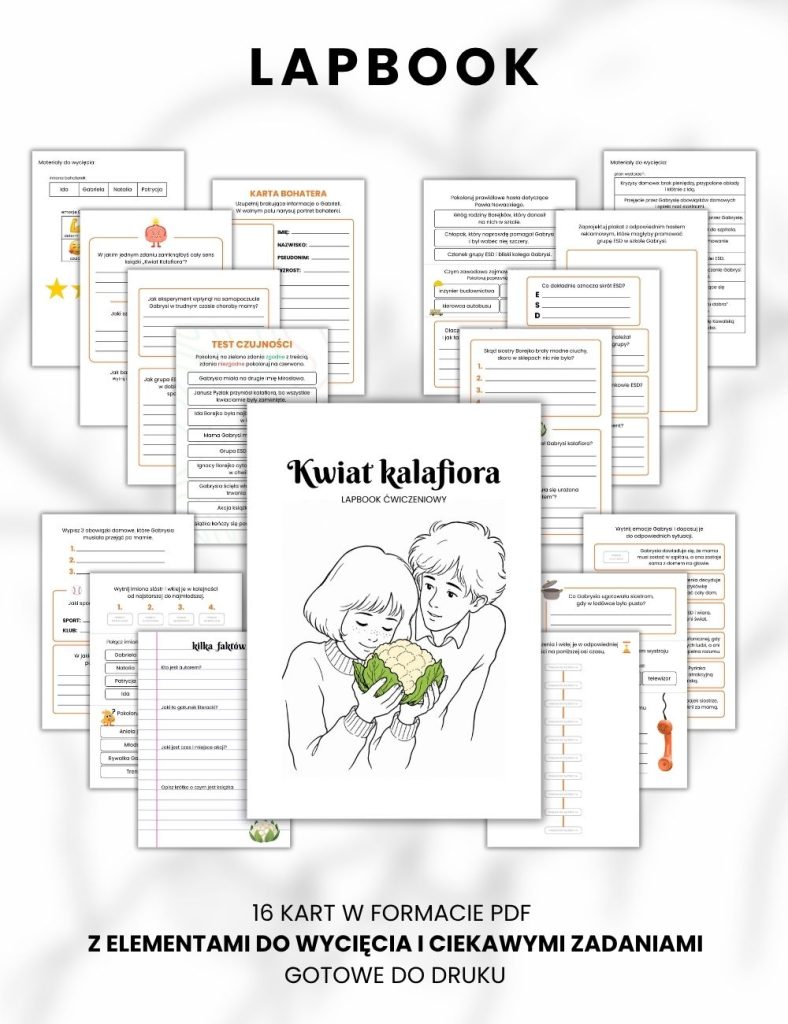 lapbook-kwiat-kalafiora-pdf-do-druku-karty-pracy