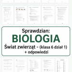 sprawdzian-z-biologii-klasa-6-dzial-1-swiat-zwierzat-odpowiedzi