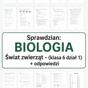 sprawdzian-z-biologii-klasa-6-dzial-1-swiat-zwierzat-odpowiedzi