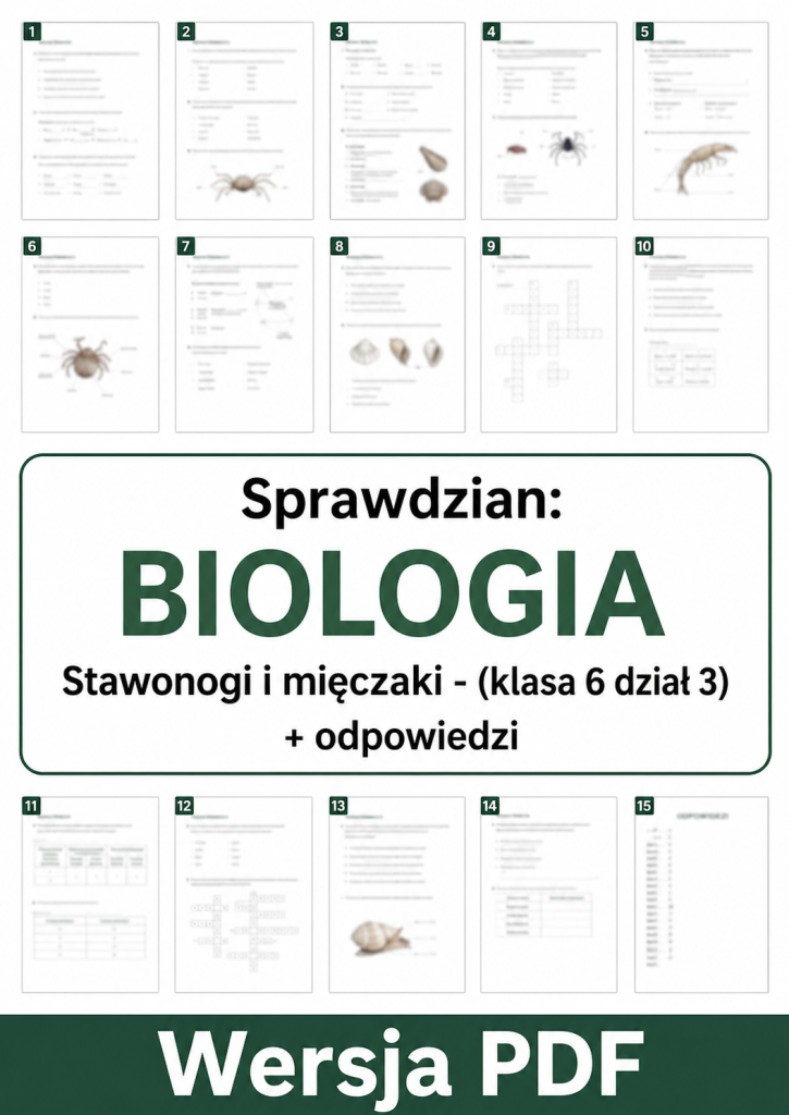 sprawdzian-z-biologii-klasa-6-dzial-3-stawonogi-i-mieczaki-odpowiedzi
