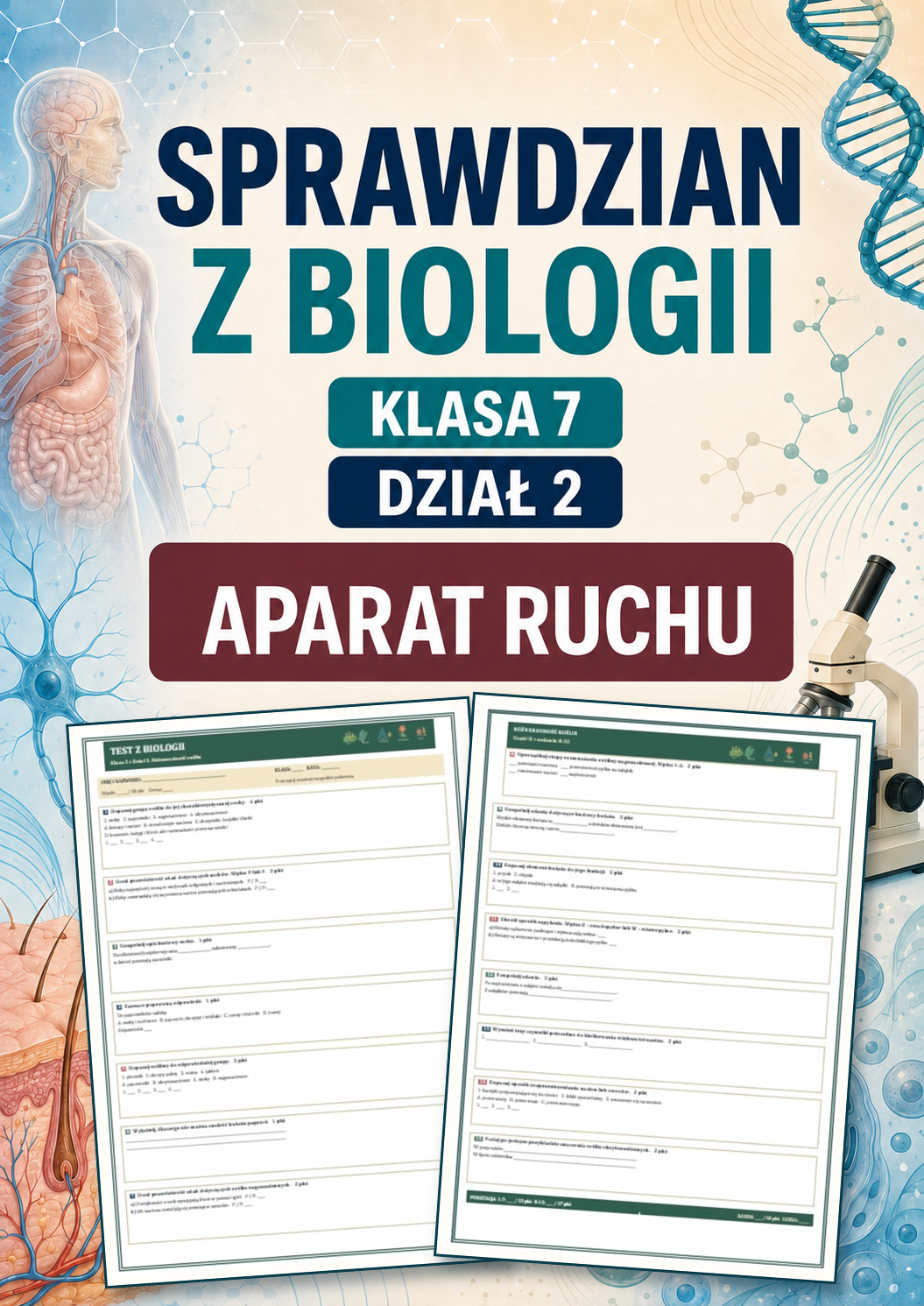 sprawdzian-z-biologii-klasa-7-dzial-2-aparat-ruchu-odpowiedzi