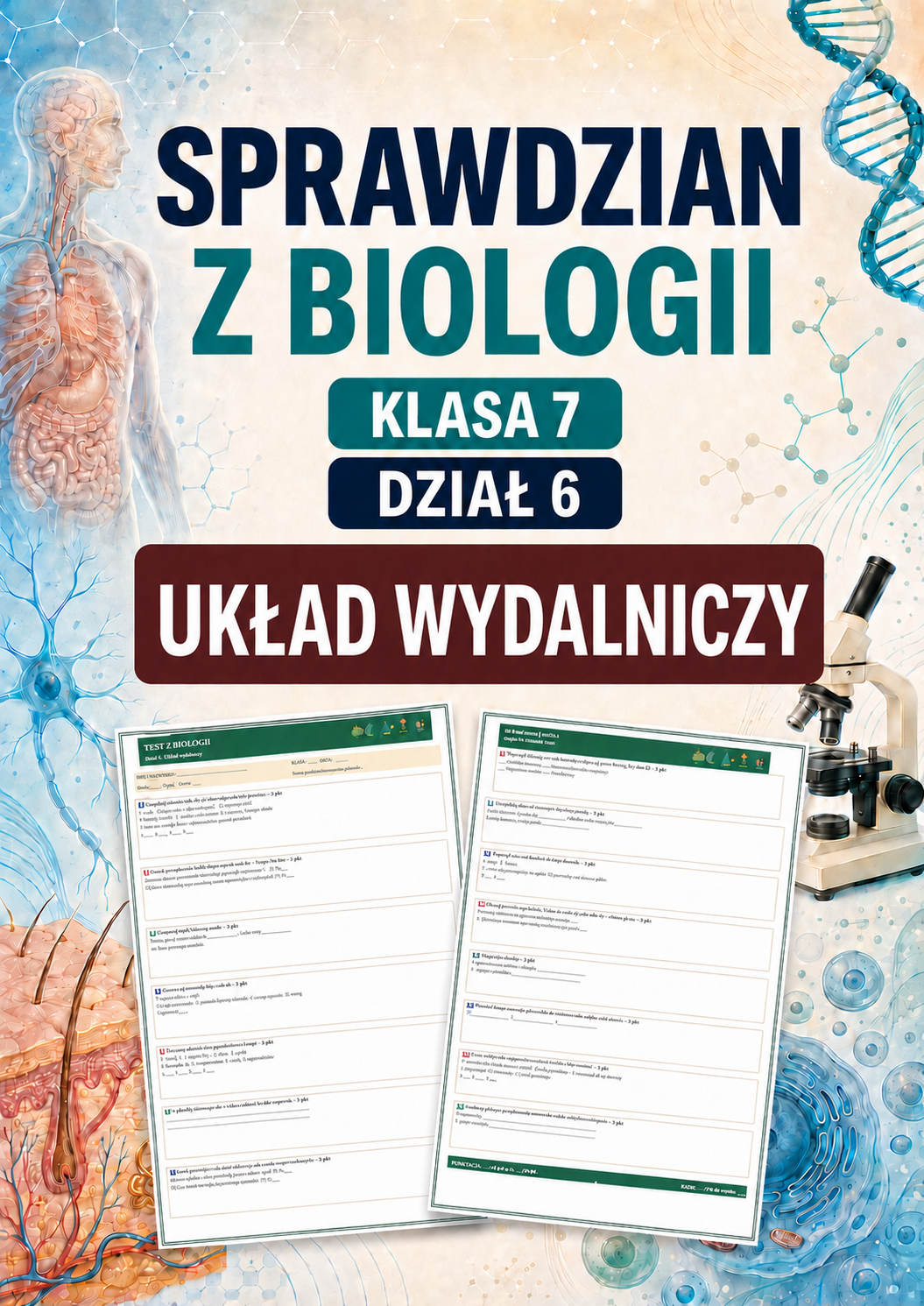sprawdzian-z-biologii-klasa-7-dzial-6-uklad-wydalniczy-odpowiedzi