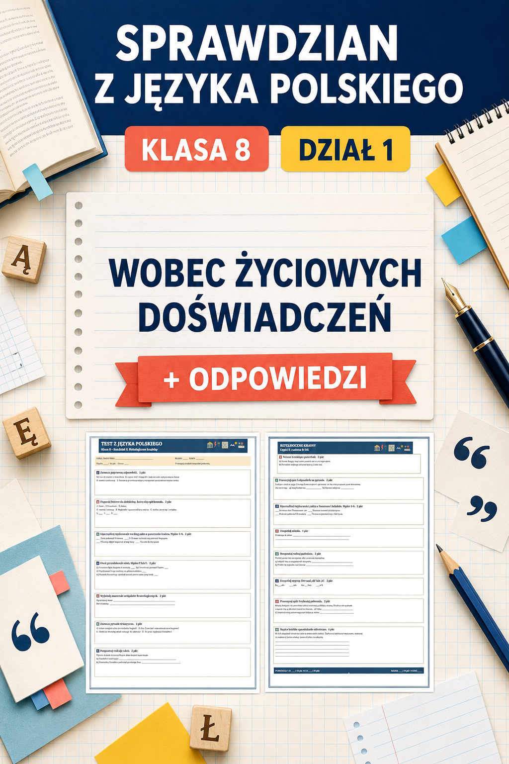 sprawdzian-z-jezyka-polskiego-pdf-klasa-8-dzial-1-wobec-zyciowych-doswiadczen-odpowiedzi