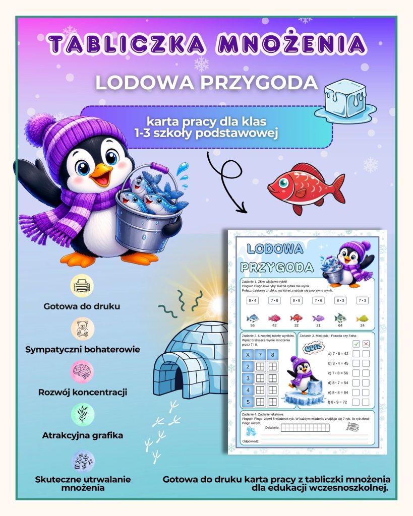 tabliczka-mnozenia-lodowa-przygoda-karta-pracy-pdf-do-druku