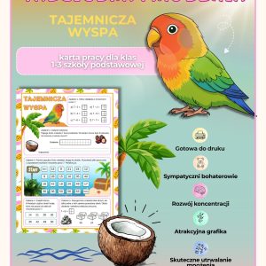 tabliczka-mnozenia-tajemnicza-wyspa-karta-pracy-pdf-do-druku