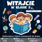 Dekoracja „Witajcie w klasie 1,2,3,4,5,6,7,8” – PDF (wersja 3) (3)