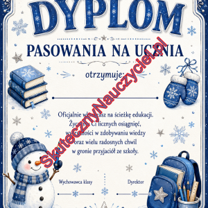 Dyplom pasowania na ucznia – do druku PDF (20)