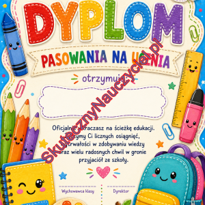 Dyplom pasowania na ucznia – do druku PDF (24)