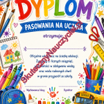 Dyplom pasowania na ucznia – do druku PDF (29)