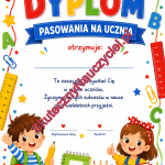 Dyplom pasowania na ucznia – do druku PDF (3)