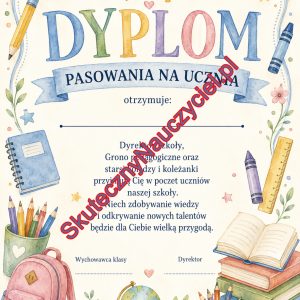 Dyplom pasowania na ucznia – do druku PDF (31)